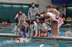 Swimming vs Babson  Wheaton College Swimming & Diving vs Babson College. - Photo By: KEITH NORDSTROM : Wheaton, Swimming